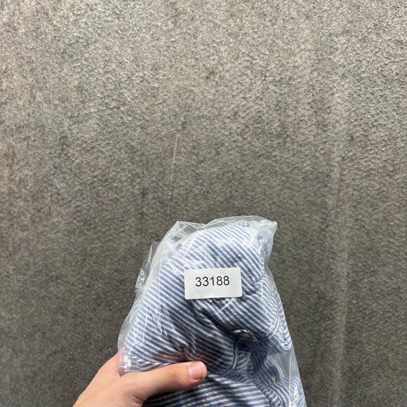 Polo Ralph Lauren Shorts Men 40 Blue Chino Flat Front Stretch Classic Seersucker - Picture 10 of 11